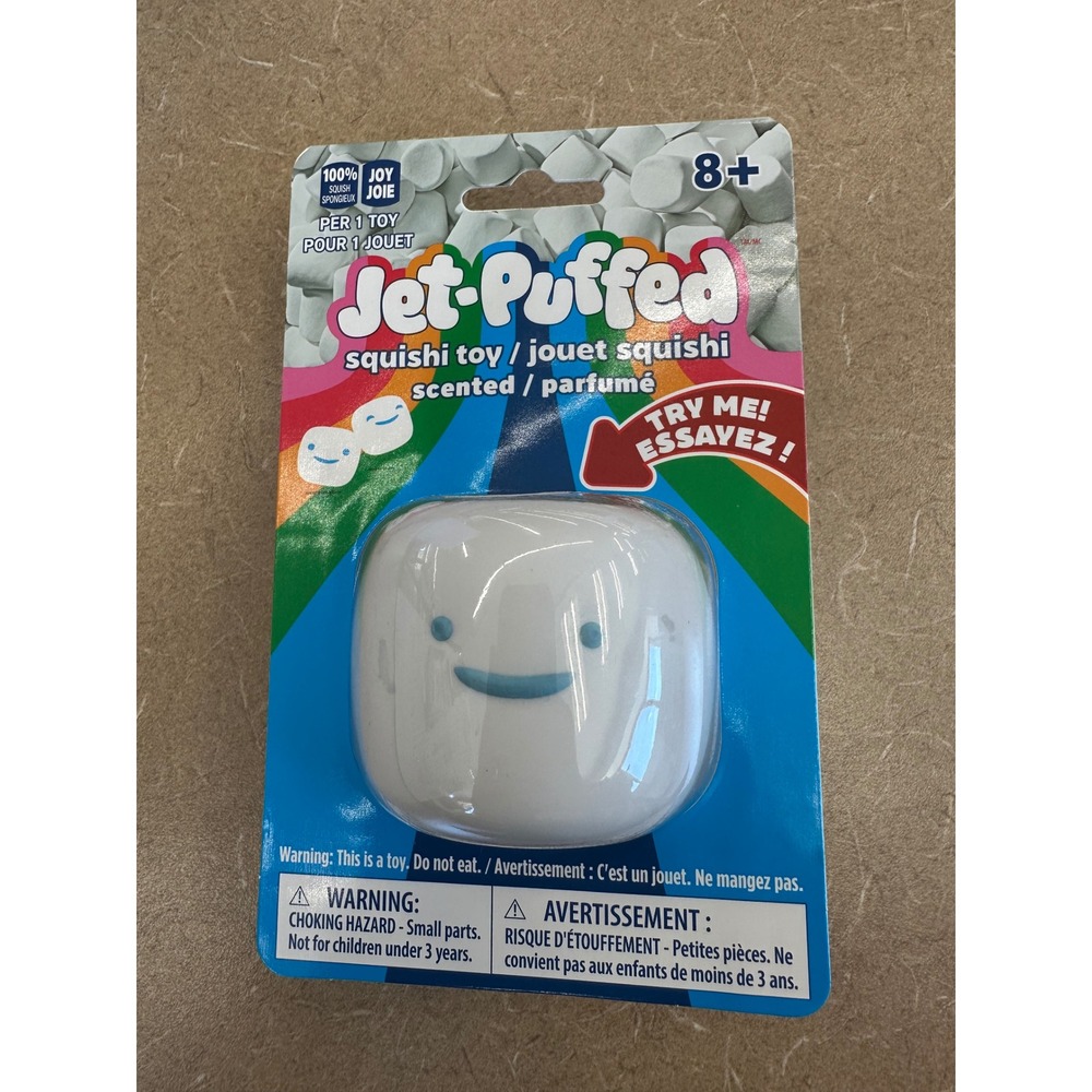 Jet-Puffed‎ Squishi Toy OS White Scented Marshmallow Foam Squishy Novelty viral